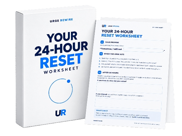 Urge Rewire 24-Hour Reset Worksheet preview